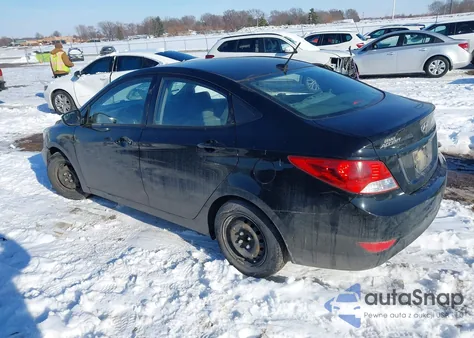 2014 Hyundai Accent Gls from USA, damaged, VIN KMHCT4AE2EU587769